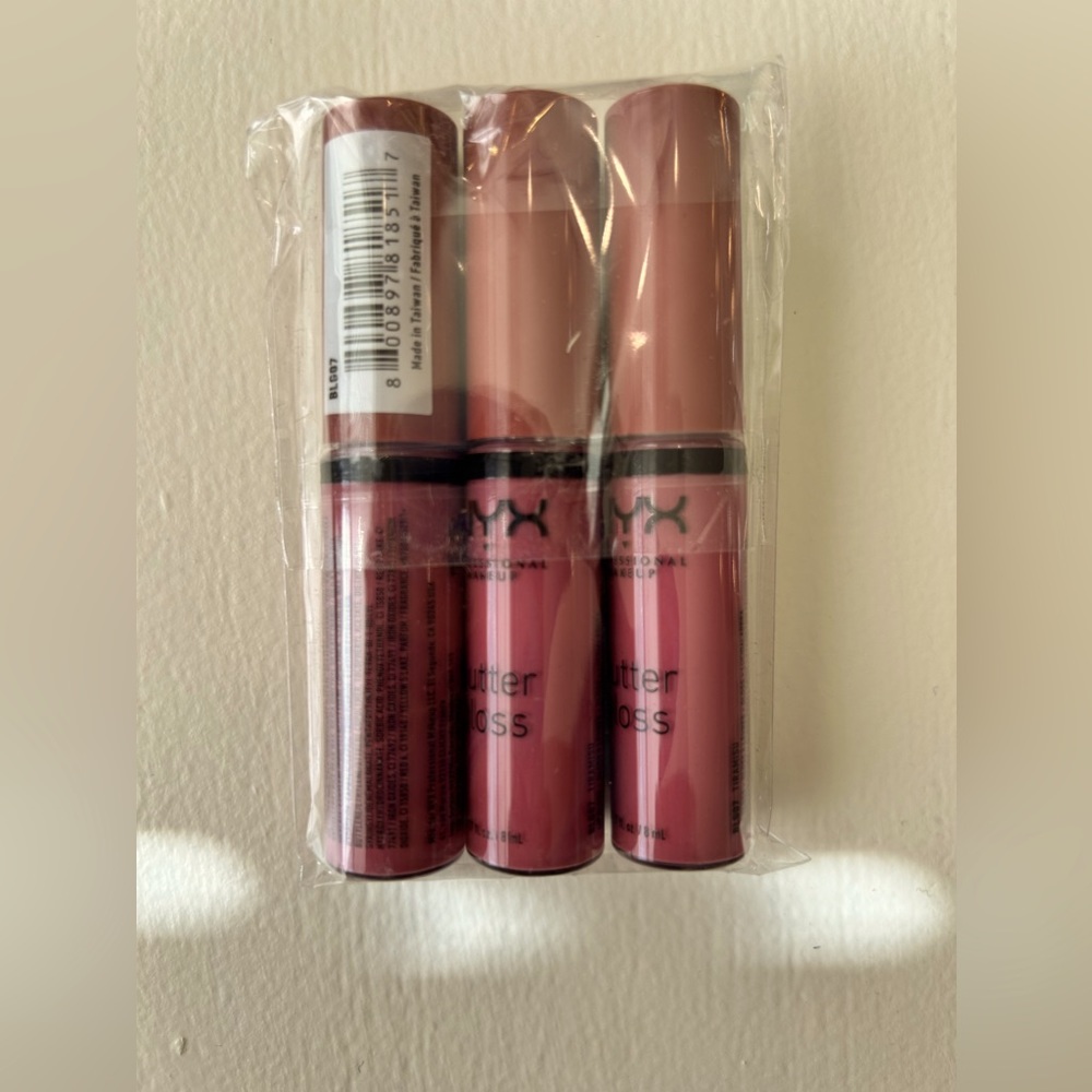 NYX Butter Gloss Tiramisu 3 pk